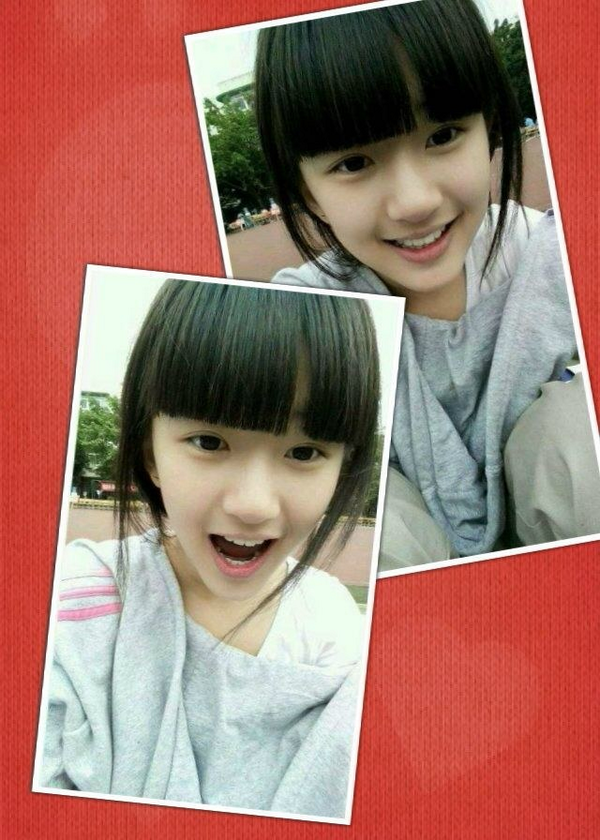 萌吗？可爱吧*^_^*喜欢这种类型的妹子么？？可惜................他是男的！