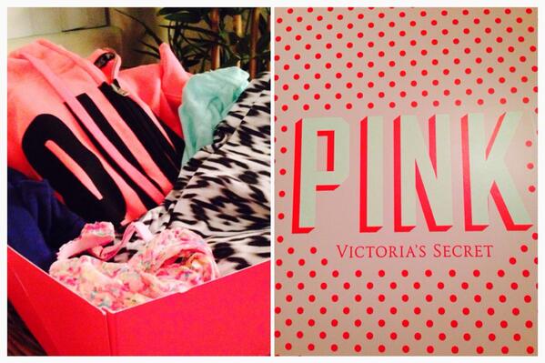 Got tons of goodies in my #pinkmysterybox! 💕😍 Thank you SO much <a href="/VSPINK/">vspink</a>!