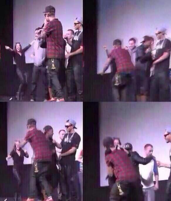 ArrianaBrittany's tweet image. WHILE JUSTIN WAS SURPRISING KIDS PATTIE SURPRISED HIM MY HEART