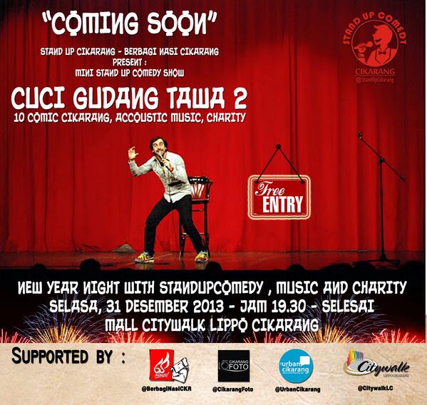 #CuciGudangTawa2 | Malem Tahun Baru | 19.30 - Selesai | di Mall <a href="/CitywalkLC/">CitywalkLC</a> | Gratis!! | Charity w/ <a href="/berbaginasiCKR/">Berbaginasi Cikarang</a>