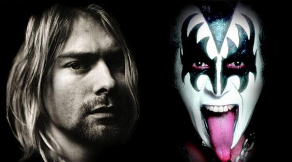 MetalHammer's tweet photo. It's official: KISS and Nirvana will BOTH go into the Rock And Roll Hall Of Fame! http://t.co/dDrsMdY2AU http://t.co/DC7gmfY9eW