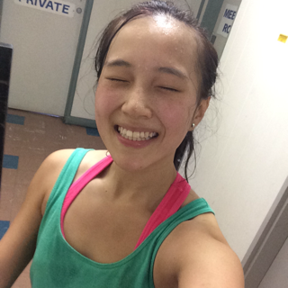 Xhuiiii's tweet photo. Sweaty pic! :D sore EVERYWHERE and LOVING IT! http://t.co/xMgynKsWnn
