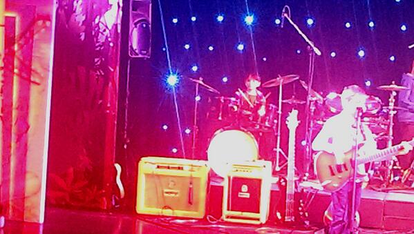 123richbee's tweet photo. Great fun with Epsom Realistic Rock's gig last night watching my little drummer boy in action. http://t.co/stdznpVy1V