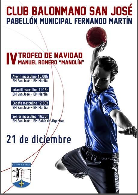 Ya ha llegado, este fin de semana, el dia mas grande del balonmano en san josé
