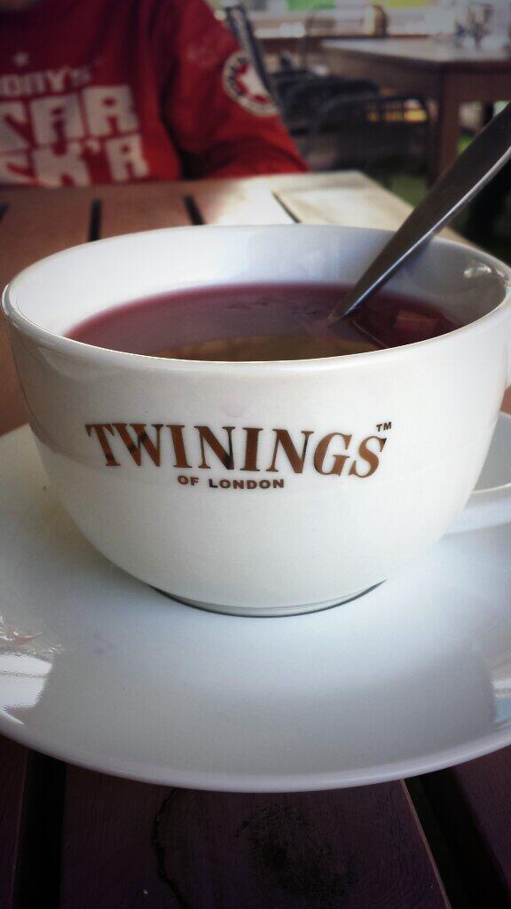 IKaramanski's tweet photo. Drinking tea with my buds @delasuerte http://t.co/0OGwHrs8Mr