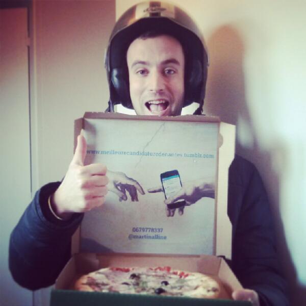 Alors bonne cette pizza <a href="/Agence_Fruizz/">Fruizz</a> ? …illeurecandidaturedenantes.tumblr.com #Job #CM #Nantes