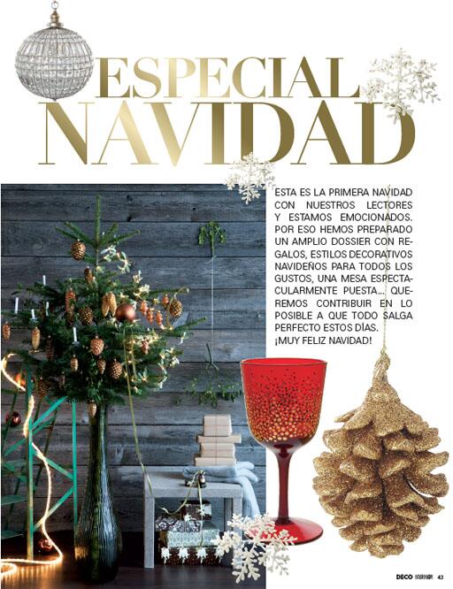 JoaquinTorres_V's tweet photo. El n3 de DECO,la revista que dirijo,hemos preparado 1amplio dossier de Navidad de 40 pág, que estoy seguro os gustará http://t.co/ibRUfsIo2N