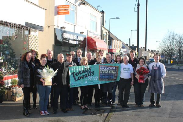 Lichfield_DC's tweet image. Traders proudly launch Totally Locally WS7. Find out how to support your local area at totallylocallyws7.co.uk