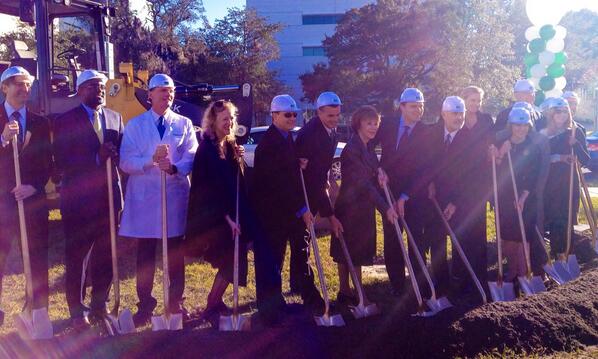 It's a great day for our hearts! Construction begins on the future home of the #USFHealth Heart Institute.