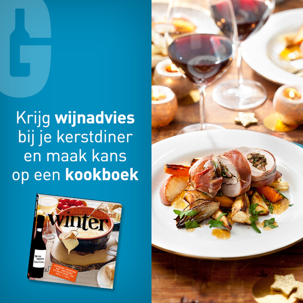 Krijg persoonlijk wijnadvies bij je kerstdiner én win een winter kookboek #wijnadvies #kerst on.fb.me/1hgUPDE