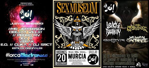 BlogDeUniverso's tweet photo. Esta semana en @SalaJoMurcia... http://t.co/SVjfpUMAPU