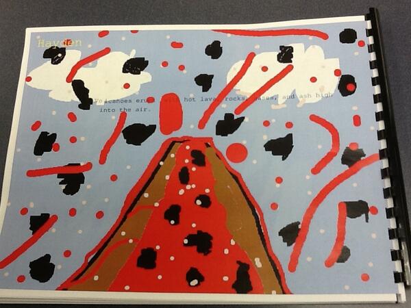 LutherLibrary's tweet image. 2nd grade research. Took notes from PebbleGo, showed what we learned in Tux Paint.