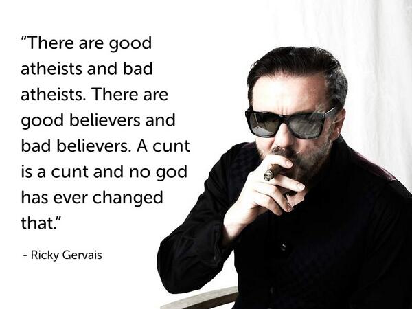 Ricky Gervais Quotes (@gervaisquotes) on Twitter photo 