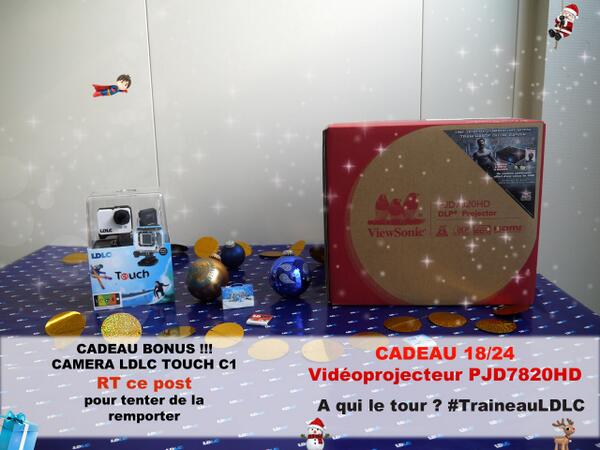LDLC's tweet photo. #TraineauLDLC ! Participez pour le vidéoprojecteur => https://t.co/rS37J6FFFC et RT ce tweet pour la Touch C1 ;) http://t.co/LV2TeWAnW5