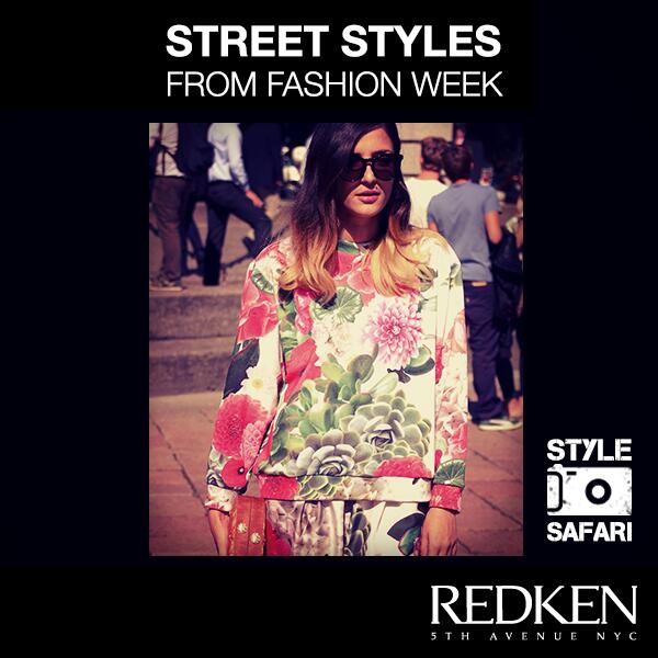 Redken5thAve's tweet photo. Today's street style comes from Milan Fashion Week! What do you think of this edgy ombre look? #StyleSafari http://t.co/jevLXDQ5IC