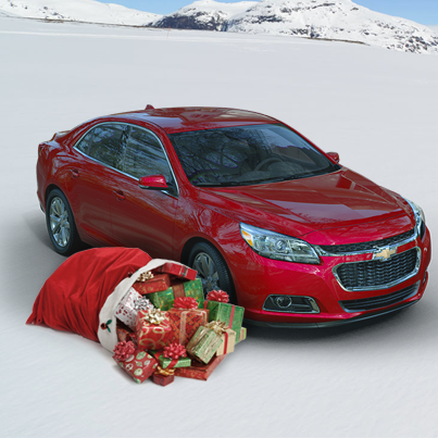 chevyphilly's tweet photo. Don’t you recall the most famous #Chevy of all? Enjoy a merry offer on the #Malibu during the Chevy Year End Event. http://t.co/nOagMAXtfF