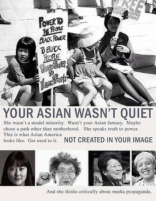 aaldef's tweet photo. Via #NotYourAsianSidekick: a great poster with @aaldef 2014 Justice in Action honoree @mari_matsuda (3-25-14) http://t.co/71bCD06vBY