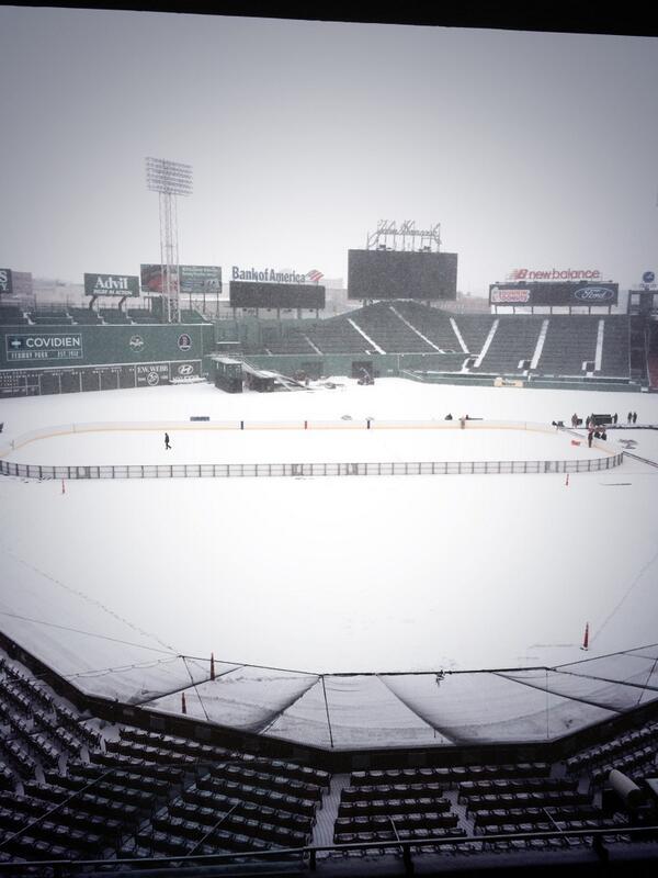 Frozen Fenway tweet media