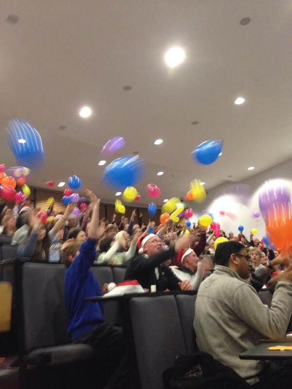 uniofwarwick's tweet photo. 3, 2, 1, blast off! #wpxl http://t.co/91QDp0phNE