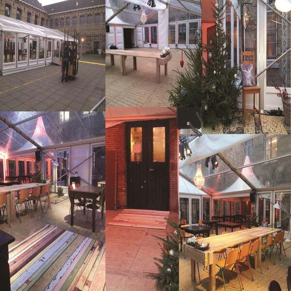 Work in progress...  morgen is het klaar: Ekdoms Eetcafé <a href="/deBlokhuispoort/">Blokhuispoort</a> #SR13