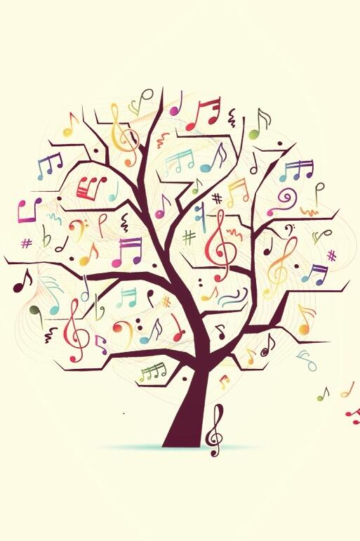 Crisslyrose's tweet image. Music tree 🌳🎶💜🎧💚🎼💛🎹❤🎸💙🎤😍 #life #musictree
