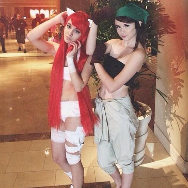 Lucy and Winry.