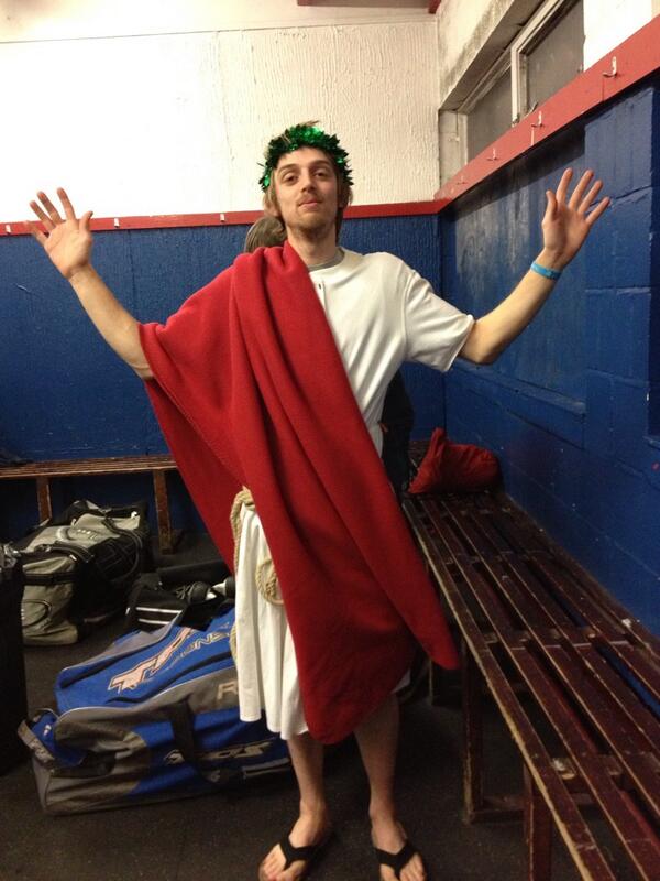 evelcnevel's tweet photo. For those @Phoenixpboro players that missed it. @DonFerrara U gave me the #Name u missed it! #jesus #IceHockey http://t.co/OGc4cHi1Wv