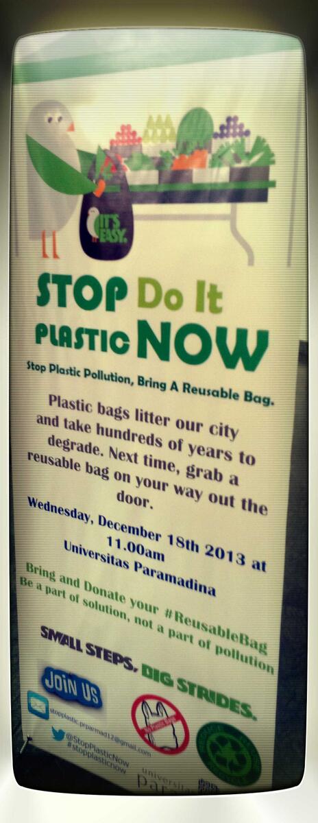 StopPlasticNow's tweet photo. RT “@satriohendri: @stopplasticnow http://t.co/i4CQ4nTRDl”