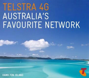 Telstra_news's tweet photo. We've switched on our 3500th 4G base station on Hamilton Island now covering 85% of the Aussie population #Telstra4G http://t.co/72fH0aSGrd