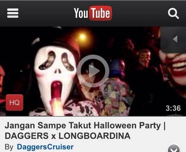 Halloween party w/ <a href="/LongboardINA/">LongboardINA Brdlgst</a> youtube.com/watch?v=5a73uF…