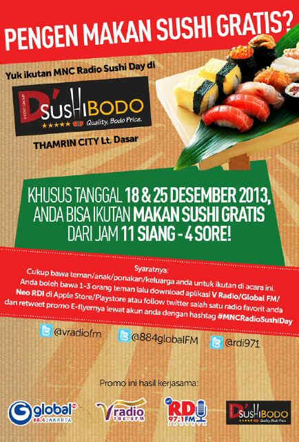 stanley86uli's tweet photo. @rdi971 ayo kita maksi bareng di D'sushiebodo Thamrin City... http://t.co/rc9GMF2b1F