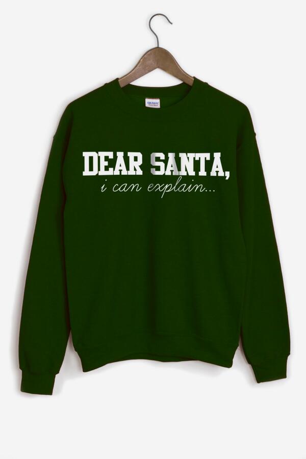 santa i can explain jumper