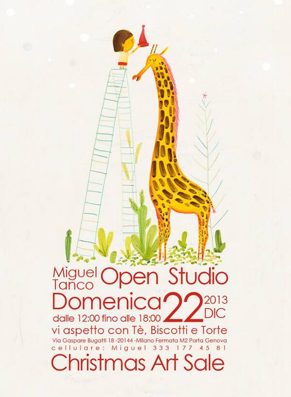 Open Studio de <a href="/migueltanco/">Miguel Jose Maria Tanco</a>. Promete té y pastas...