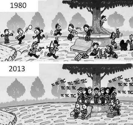 yeenhamzah's tweet image. perbezaan kanak kanak zaman dahulu dan sekarang... #WorldProblem