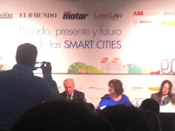thingtrack's tweet image. II Encuentro - Pasado, Presente y Futuro de las Smartcities en Madrid