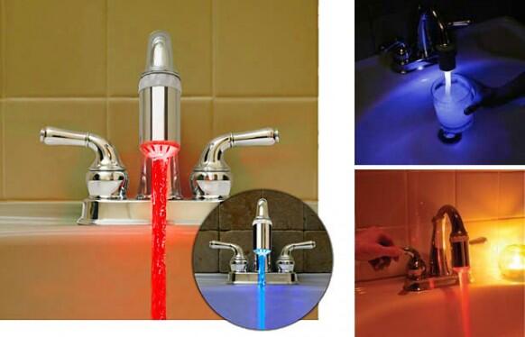bossgoo's tweet image. If you’re bored with the ordinary water pouring in the sink, try the #LEDFaucet for a change.【htc-faucet.com】