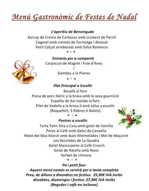 la_quadra's tweet photo. #menúgastronòmic #festes de #Nadal #maçanetdecabrenys #altempordà #girona http://t.co/yYCQV9Aq6H