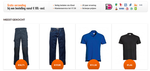 Onze meest verkochte artikelen, herkent u zich in deze keuze? #bedrijfskleding bedrijfskledingtotaal.nl