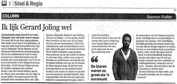 Leuke column over de <a href="/KNLTB/">KNLTB</a> #tennismasters van Raemon Sluiter