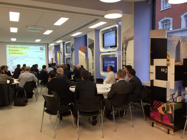 SaintGobainUK's tweet photo. The ISG Suppliers Conference at our Innovation Centre was a hit yesterday! See more here: http://t.co/nVyr9FxTBn http://t.co/wCc1btRnxB