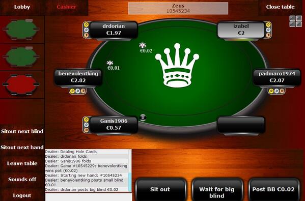 Knqpoker's tweet image. Kings &amp;amp; Queens gifted you with €5 on Kings &amp;amp; Queens, the best poker room for iPhone, iPad and Android users!