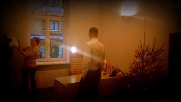 BKC_PR's tweet image. Šodien filmējam klientam Jaunā gada runu partneriem! / Today shooting client's speech  for #newyear !