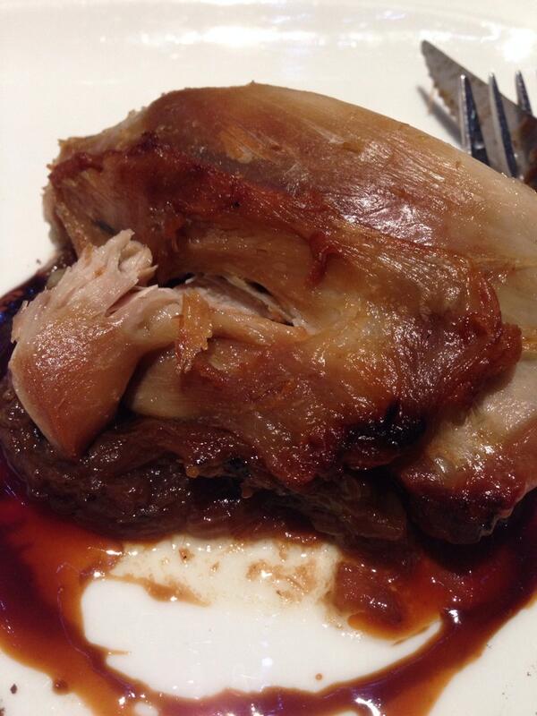 Game cuisine by Yuya at Maduzi. (Rabbit)