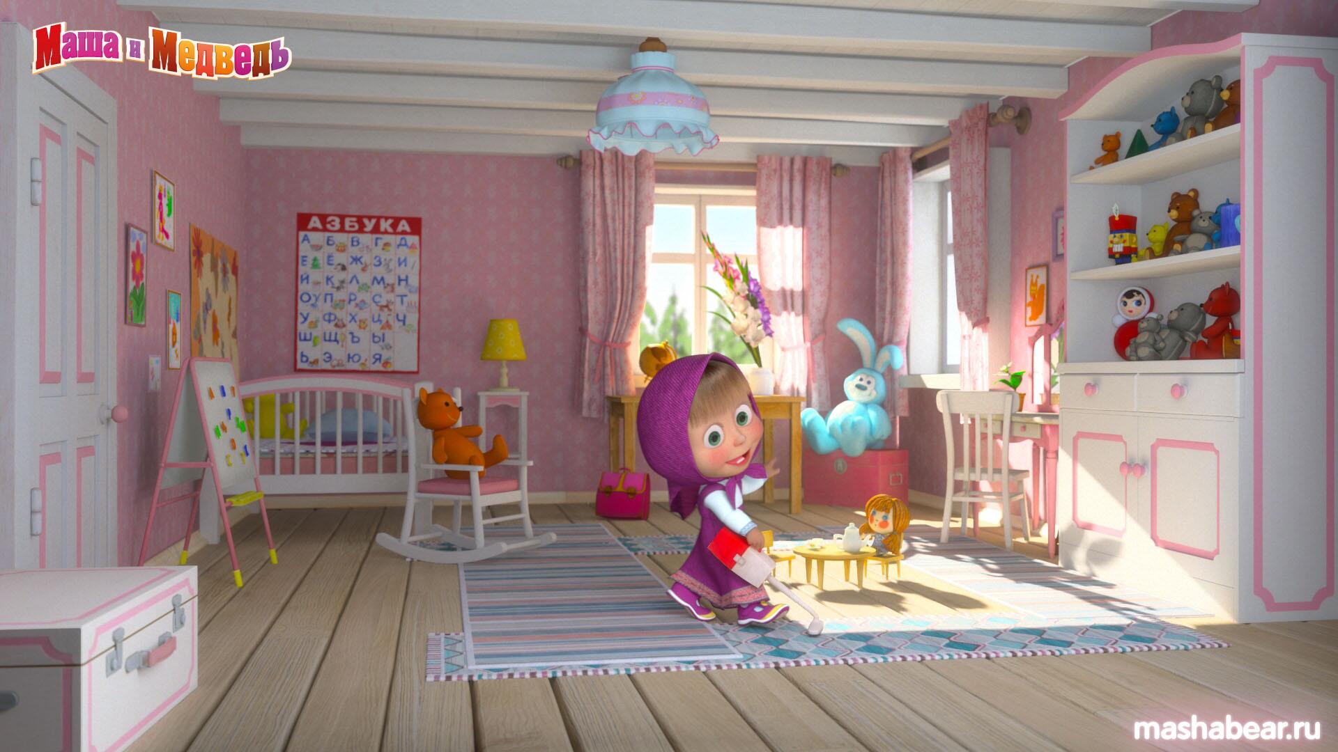 Комната маши из мультфильма маша и медведь. Комната маши. Комната маши из мультфильма маша и медведь. Игра конструктор комната для маши. Комната маши.