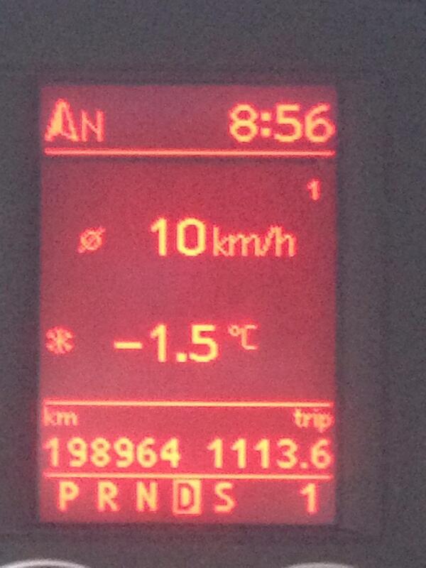 Cruising to work at a blistering pace this morning. #fail #traffic #Toronto #fml