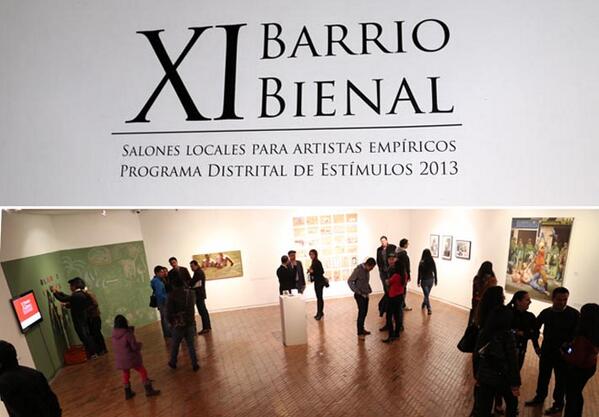 _mambogota's tweet photo. ¡Hoy último día! Los esperamos.  
XI Barrio Bienal. Salones locales para artistas empíricos 2013 http://t.co/yWeBMDAZYo
