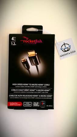 GadgetsandGold's tweet image. 4ft #Rocketfish High Speed #HDMI to Micro HDMI Cable priced at $9.99 available at #GadgetsAndGold #PawnShop