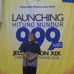 Bersama Kang <a href="/Aheryawan/">Ahmad Heryawan</a> Launching Hitung Mundur 999 hari menuju PON JABAR XIX 2016