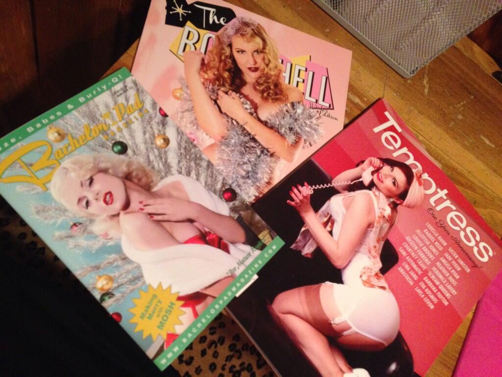 Today's reading material @BachelorPad @BadassBabes and @AtomicBombMag http://t.co/3GHPy6BOxo