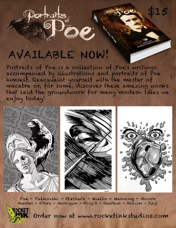 RocketInkStudio's tweet image. Like us at facebook.com/RocketInkStudi… … visit us at rocketinkstudios.com  @EdgarAllanPoe